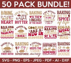 Baking Svg Bundle, Kitchen SVG Bundle, Baking Svg, Baking Quotes, Pies Svg, Cookies Svg, Cooking Quotes