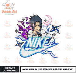 Anime Nike Logo, Anime Embroidery, Nike Anime, Nike Logo Anime Japan,Embroidery design - Download File 1170