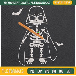 Darth Vader Halloween Embroidery Designs, Halloween Machine Embroidery Design, M,Embroidery Design,Embroidery svg,Machin