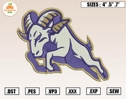 Navy Midshipmen Mascot Embroidery Designs, NCAA Embroidery Design File Instant Download