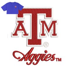 Best Aggies Embroidery logo for Jersey ,logo Embroidery, Embroidery design, logo Nike Embroidery