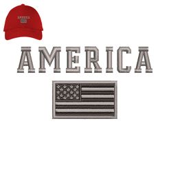 Best America flag Embroidery logo for Cap ,logo Embroidery, Embroidery design, logo Nike Embroidery