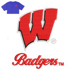 Best Badgers Embroidery logo for Jersey ,logo Embroidery, Embroidery design, logo Nike Embroidery