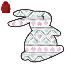 Best Bunny Embroidery logo for Cap Hoodie,logo Embroidery, Embroidery design, logo Nike Embroidery