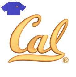 Best Cal Embroidery logo for Jersey ,logo Embroidery, Embroidery design, logo Nike Embroidery