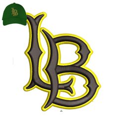 Best LB 3d puff Embroidery logo for Cap ,logo Embroidery, Embroidery design, logo Nike Embroidery 1