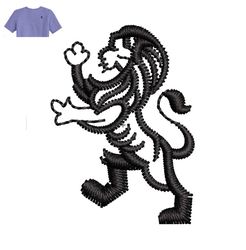 Best Lion Embroidery logo for T-Shirt,logo Embroidery, Embroidery design, logo Nike Embroidery 1