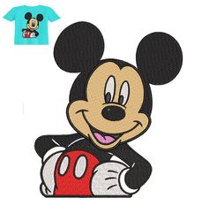 Best Mickey Mouse Embroidery logo for T-Shirt ,logo Embroidery, Embroidery design, logo Nike Embroidery