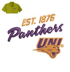 Best Panthers Embroidery logo for Polo Shirt ,logo Embroidery, Embroidery design, logo Nike Embroidery