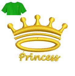 Best Princess Embroidery logo for T-Shirt ,logo Embroidery, Embroidery design, logo Nike Embroidery