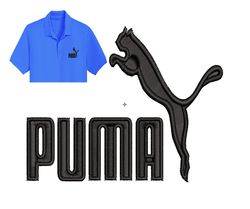 Best Puma Embroidery Logo For Polo Shirt,logo Embroidery, Embroidery design, logo Nike Embroidery