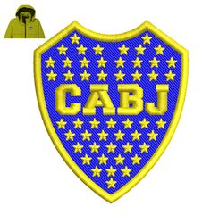 Boca Juniors Embroidery logo for Jacket,logo Embroidery, Embroidery design, logo Nike Embroidery,logo Embroidery, Embroi