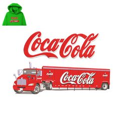 Coca-Cola Embroidery logo for Hoodie,logo Embroidery, Embroidery design, logo Nike Embroidery