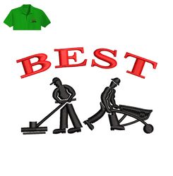 Construction Workers Embroidery logo for Polo Shirt,logo Embroidery, Embroidery design, logo Nike Embroidery