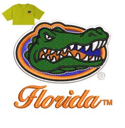 Crocodile Tlouida Embroidery logo for Jersey ,logo Embroidery, Embroidery design, logo Nike Embroidery
