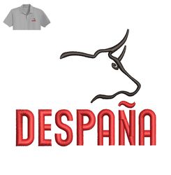 Despana Embroidery logo for Polo Shirt,logo Embroidery, Embroidery design, logo Nike Embroidery