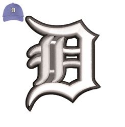 Detroit Tigers 3d puff Embroidery logo for Cap,logo Embroidery, Embroidery design, logo Nike Embroidery
