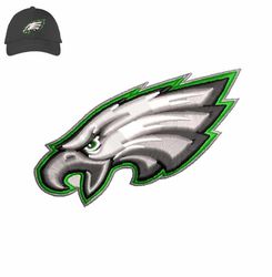 Eagles schedule 3dpuff Embroidery logo for Cap,logo Embroidery, Embroidery design, logo Nike Embroidery