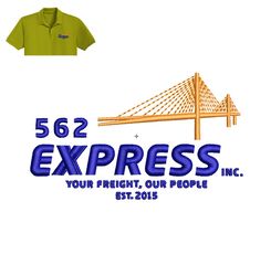 Express INC Embroidery logo for Polo Shirt,logo Embroidery, Embroidery design, logo Nike Embroidery