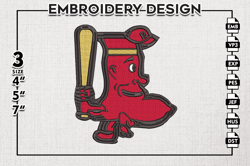 Boston Red Sox MLB Funny Sox Logo Emb Files, MLB Boston Red Sox Team Embroidery, MLB Teams, 3 sizes, MLB Machine