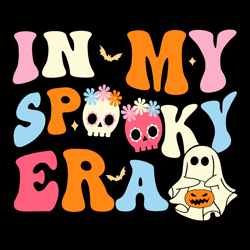 Vintage Halloween In My Spooky Era SVG Graphic Design File