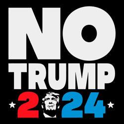 Vintage No More Trump 2024 SVG Graphic Design File