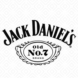 Jack Daniels Label SVG, Jack Daniels Logo SVG, Whiskey Brand SVG