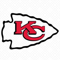 Kansas City Chiefs SVG, KC Logo SVG, Kansas City SVG DXF EPS PNG Cut Files Clipart Cricut Instant Download