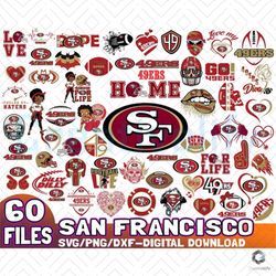 San Francisco 49ers Svg Bundle Files For Cricut,NFL svg,NFL Football,Super Bowl, Super Bowl svg,Super Bowl 2024