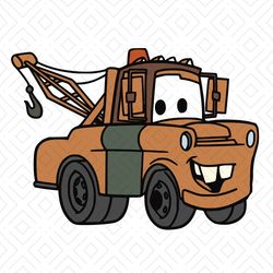 Cars Tow Mater 1 Svg Clip art Files, Mater, Disneyland Ears, Digital, Download, Tshirt, Cut File, SVG, Iron on Transfer