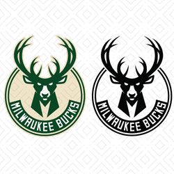 Milwaukee Bucks SVG, Nba Logo SVG Bundle, Milwaukee Logo for Cricut, Bucks Cut Files, Digital Download
