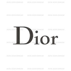 Dior Logo embroidery design, Dior Logo embroidery, logo design, embroidery file, logo Png