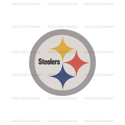 Pittsburgh Steelers logo Embroidery, NFL Embroidery, Sport embroidery, Logo Embroidery Png