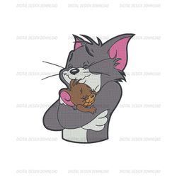Tom and jerry embroidery design, Embroidered shirt, Brand Embroidery, Brand design, Brand Png