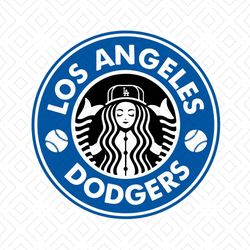 Starbucks Los Angeles Dodgers SVG