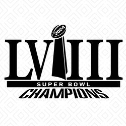 Super Bowl LVIII 2024 Svg
