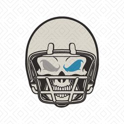 Skull Helmet Detroit Lions embroidery design, Lions embroidery, NFL embroidery