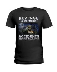 REVENGE IS BENEATH ME Wolf Classic T-Shirt
