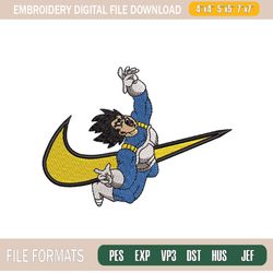 Best Goku Nike Embroidery Design Png