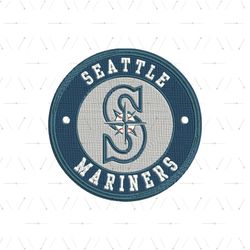 MLB Seattle Mariners Team Embroidery Design, MLB Embroidery Files Png