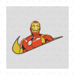 Iron Man Embroidery Design File Png