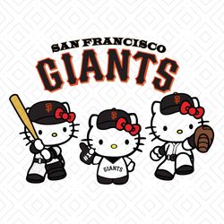 Hello Kitty San Francisco Giants Baseball
