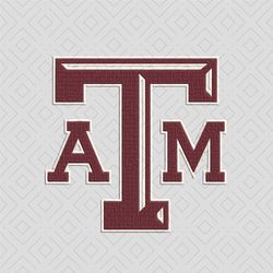 NCAA Texas A&M Aggies, NCAA Team Embroidery Design