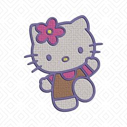 Hello kitty embroidery design, Kitty embroidery, Embroidery file,Embroidery