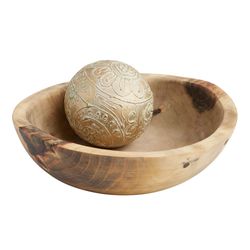 Bronze Patina Ecomix Ball Decor