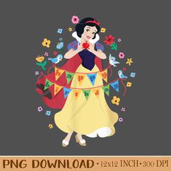 Disney Princess Snow White Happy Birthday Design PNG. Instant Download