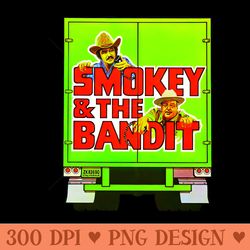smokey and the bandit tshirt - exclusive png designs