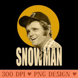 snowman smokey and the bandit - modern png designs