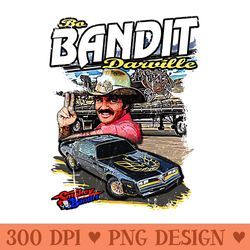 smokey and the bandit fashion - sublimation patterns png