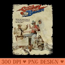 smokey and the bandit best seller - png sublimation